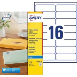 Avery Clear Address Label - Ink Jet Printing 14 Avery Clear Address Label - Ink Jet Printing -Avery Store AIG3698409
