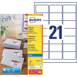 Avery White Address Label - Ink Jet Printing 5 Avery White Address Label - Ink Jet Printing -Avery Store AIG3698410