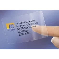 Avery Transparent Shipping Label - Ink Jet Printing -Avery Store AIG3698427