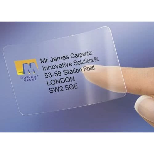 Avery Clear Address Label - Ink Jet Printing 2 Avery Clear Address Label - Ink Jet Printing - Image 2