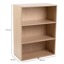 Misao 104-cm Tall Bookcase - Manutan -Avery Store AIG36998267