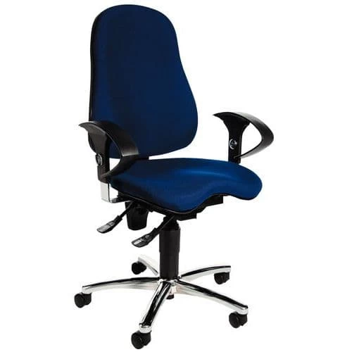 Sitness 10 Ergonomic Office Chair - Chrome Base 10 Sitness 10 Ergonomic Office Chair - Chrome Base - Image 10