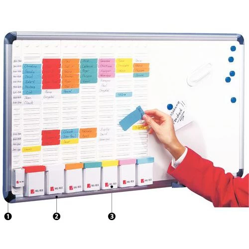 Nobo Two-in-one Planner And Whiteboard 1 Nobo Two-in-one Planner And Whiteboard