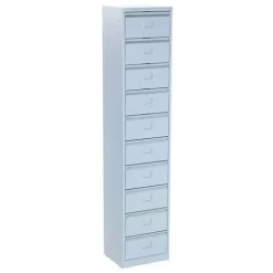 Cabinet With Flip-down Drawers - Ten Compartments - Manutan 16 Cabinet With Flip-down Drawers - Ten Compartments - Manutan -Avery Store AIG38233125