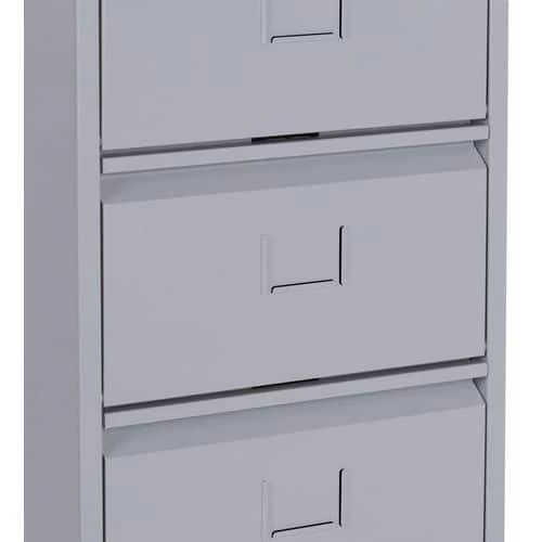 Cabinet With Flip-down Drawers - Ten Compartments - Manutan 2 Cabinet With Flip-down Drawers - Ten Compartments - Manutan - Image 2