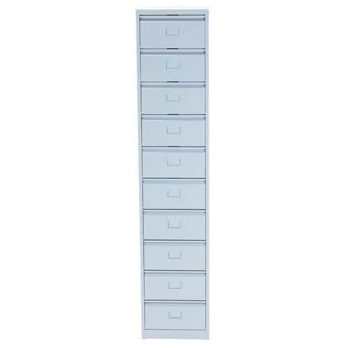 Cabinet With Flip-down Drawers - Ten Compartments - Manutan 12 Cabinet With Flip-down Drawers - Ten Compartments - Manutan - Image 12