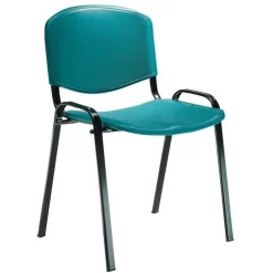 Polypropylene Chair With Four Legs - Black Frame - Sokoa -Avery Store AIG382671