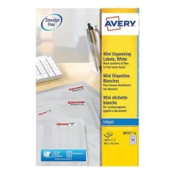 Avery Mini Transparent Label 38.1x21.2 mm - Inkjet Printing