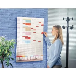 T-card Annual Planner - Nobo 7 T-card Annual Planner - Nobo -Avery Store AIG383762