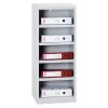Open Storage Column - Five Compartments - Manutan