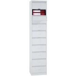 Cabinet With Flip-down Drawers - Ten Compartments - Manutan 22 Cabinet With Flip-down Drawers - Ten Compartments - Manutan -Avery Store AIG385167