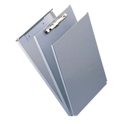 Notepad Holder With Storage - Aluminium 2 Notepad Holder With Storage - Aluminium - Image 2