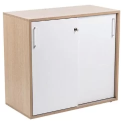 Misao Cabinet With Sliding Doors, Height 75 cm - Manutan 22 Misao Cabinet With Sliding Doors, Height 75 cm - Manutan -Avery Store AIG38810345