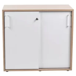 Misao Cabinet With Sliding Doors, Height 75 cm - Manutan 19 Misao Cabinet With Sliding Doors, Height 75 cm - Manutan -Avery Store AIG38810346