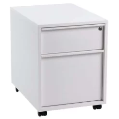 Misao Mobile Cabinet With One Drawer + One Suspension File Drawer - Manutan 35 Misao Mobile Cabinet With One Drawer + One Suspension File Drawer - Manutan -Avery Store AIG38940484