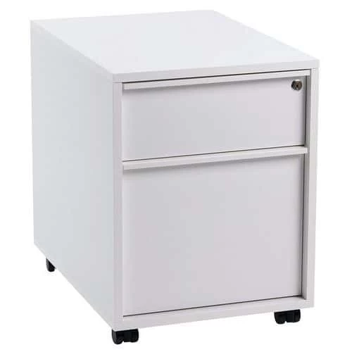 Misao Mobile Cabinet With One Drawer + One Suspension File Drawer - Manutan 18 Misao Mobile Cabinet With One Drawer + One Suspension File Drawer - Manutan - Image 18