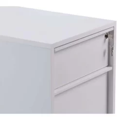 Misao Mobile Cabinet With One Drawer + One Suspension File Drawer - Manutan 26 Misao Mobile Cabinet With One Drawer + One Suspension File Drawer - Manutan -Avery Store AIG38940487