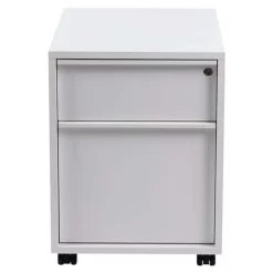 Misao Mobile Cabinet With One Drawer + One Suspension File Drawer - Manutan 29 Misao Mobile Cabinet With One Drawer + One Suspension File Drawer - Manutan -Avery Store AIG38940489