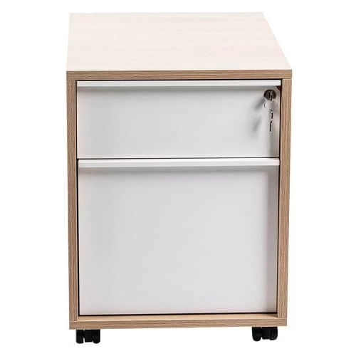 Misao Mobile Cabinet With One Drawer + One Suspension File Drawer - Manutan 13 Misao Mobile Cabinet With One Drawer + One Suspension File Drawer - Manutan - Image 13