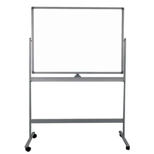 Mobile And Reversible Lacquered Magnetic Whiteboard - Manutan 1 Mobile And Reversible Lacquered Magnetic Whiteboard - Manutan