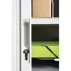 EasyOffice Low Cabinet With Tambour Doors Kit - 104 cm