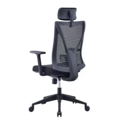 Mesh Office Chair With Adjustable Armrests -Avery Store AIG4065576