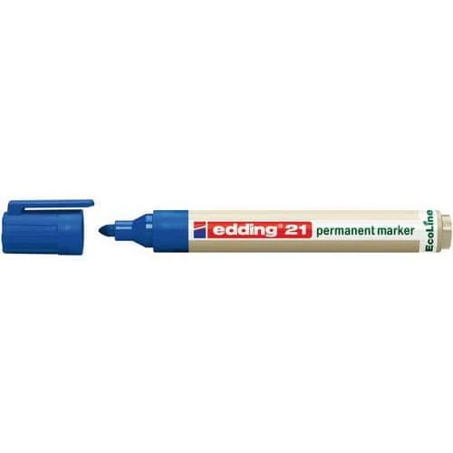 Edding Ecoline 21 Permanent Marker - Bullet Tip - Edding 4 Edding Ecoline 21 Permanent Marker - Bullet Tip - Edding - Image 4