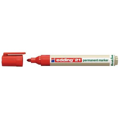 Edding Ecoline 21 Permanent Marker - Bullet Tip - Edding 3 Edding Ecoline 21 Permanent Marker - Bullet Tip - Edding - Image 3