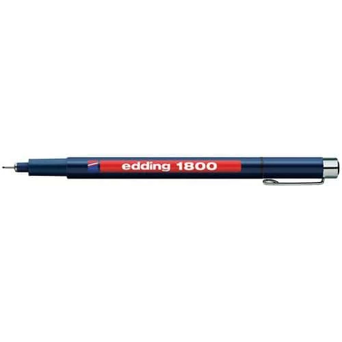 Edding 1800 Felt Tip Pen With Cap 2 Edding 1800 Felt Tip Pen With Cap - Image 2