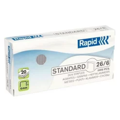 Set Of 2 Cassettes Of 1500 staples For 5020e/5025e Staplers - Rapid -Avery Store AIG414864