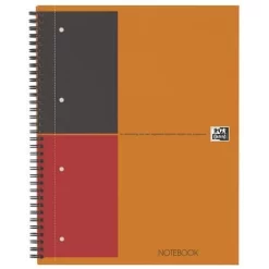 Oxford Notebook Spiral-bound Notebook - A4 5 Oxford Notebook Spiral-bound Notebook - A4 -Avery Store AIG414955