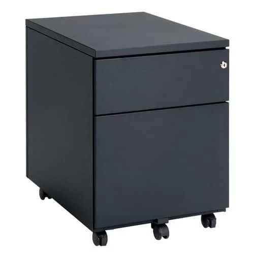 Bisley Mobile Metal Filing Cabinet - High 7 Bisley Mobile Metal Filing Cabinet - High - Image 7