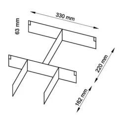 Minos And Mittis Drawer Dividers 7 Minos And Mittis Drawer Dividers -Avery Store AIG4349056