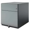 Low Mobile Metal Filing Cabinet - 2 Drawers - Bisley