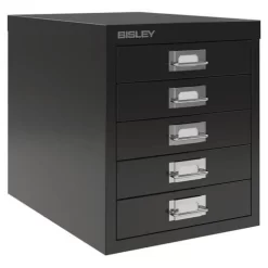 Bisley 5-drawer Textured Blue Cabinet 9 Bisley 5-drawer Textured Blue Cabinet -Avery Store AIG4399523