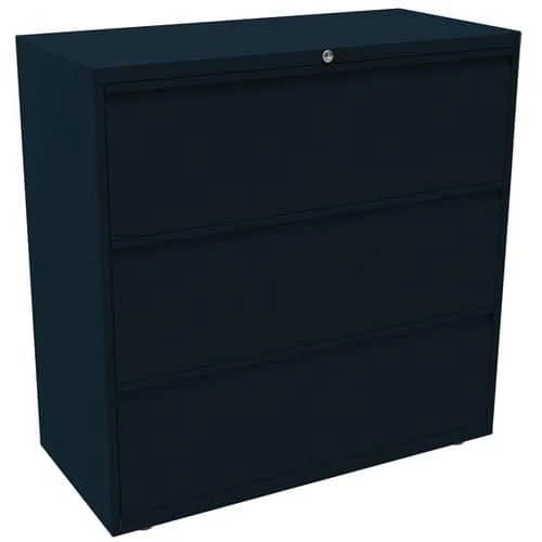 Bisley 3 Drawer Metal Side Filing Cabinet - 800-1000mm Wide - Office Storage 8 Bisley 3 Drawer Metal Side Filing Cabinet - 800-1000mm Wide - Office Storage - Image 8