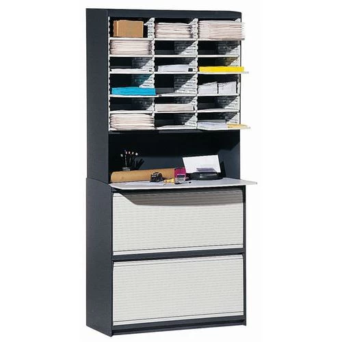 Mail Sorting Cupboard - 3 Columns - Paperflow 4 Mail Sorting Cupboard - 3 Columns - Paperflow - Image 4