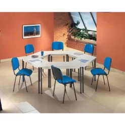 Trapezoid Conference Table - Modular Office Desks - MFC Top - Manutan -Avery Store AIG447839