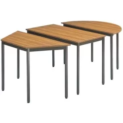 Trapezoid Conference Table - Modular Office Desks - MFC Top - Manutan -Avery Store AIG447840