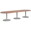 Oval Modular Table - Semi-oval - Tulip Base