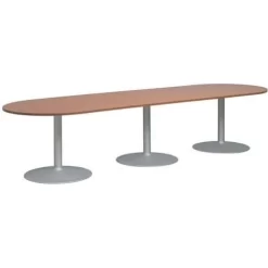 Oval Modular Table - Semi-oval - Tulip Base