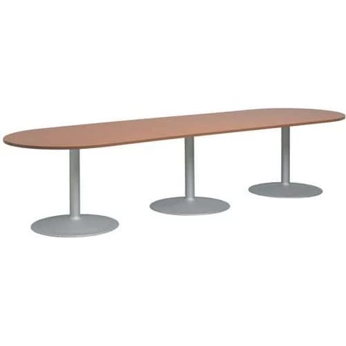 Oval Modular Table - Semi-oval - Tulip Base 1 Oval Modular Table - Semi-oval - Tulip Base