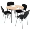 Round Meeting Table Set