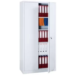 Compact, Single-unit Cabinet With Hinged Doors - Height 195 cm - Manutan 7 Compact, Single-unit Cabinet With Hinged Doors - Height 195 cm - Manutan -Avery Store AIG448156