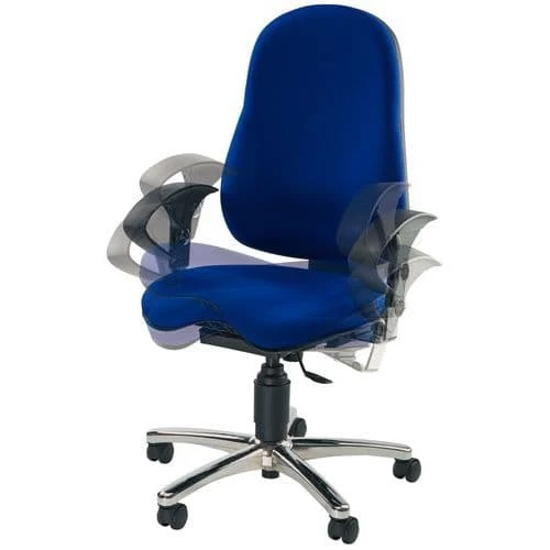 Sitness 10 Ergonomic Office Chair - Chrome Base 4 Sitness 10 Ergonomic Office Chair - Chrome Base - Image 4