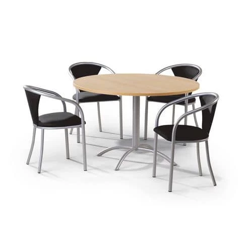 Laser Conference Set - Beech Table 2 Laser Conference Set - Beech Table - Image 2