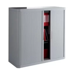 EasyOffice Low Cabinet With Tambour Doors Kit - 104 cm -Avery Store AIG452349