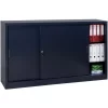 Self-assembly Cabinet With Sliding Doors - Low - Width 160 cm - Manutan