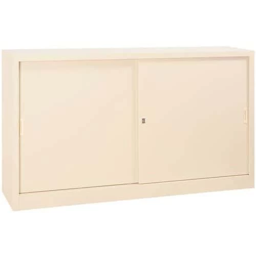 Self-assembly Cabinet With Sliding Doors - Low - Width 160 cm - Manutan 3 Self-assembly Cabinet With Sliding Doors - Low - Width 160 cm - Manutan - Image 3