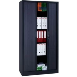 Tall Tambour Cabinet Kit - Width 100 cm - Manutan 6 Tall Tambour Cabinet Kit - Width 100 cm - Manutan -Avery Store AIG452394 1